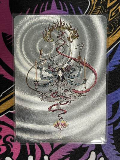 卡牌杂货铺专场拍卖第一场 11.29周六晚10:00截拍 - 【裸卡】启读文化 沈鑫 哪吒·法相 粗闪