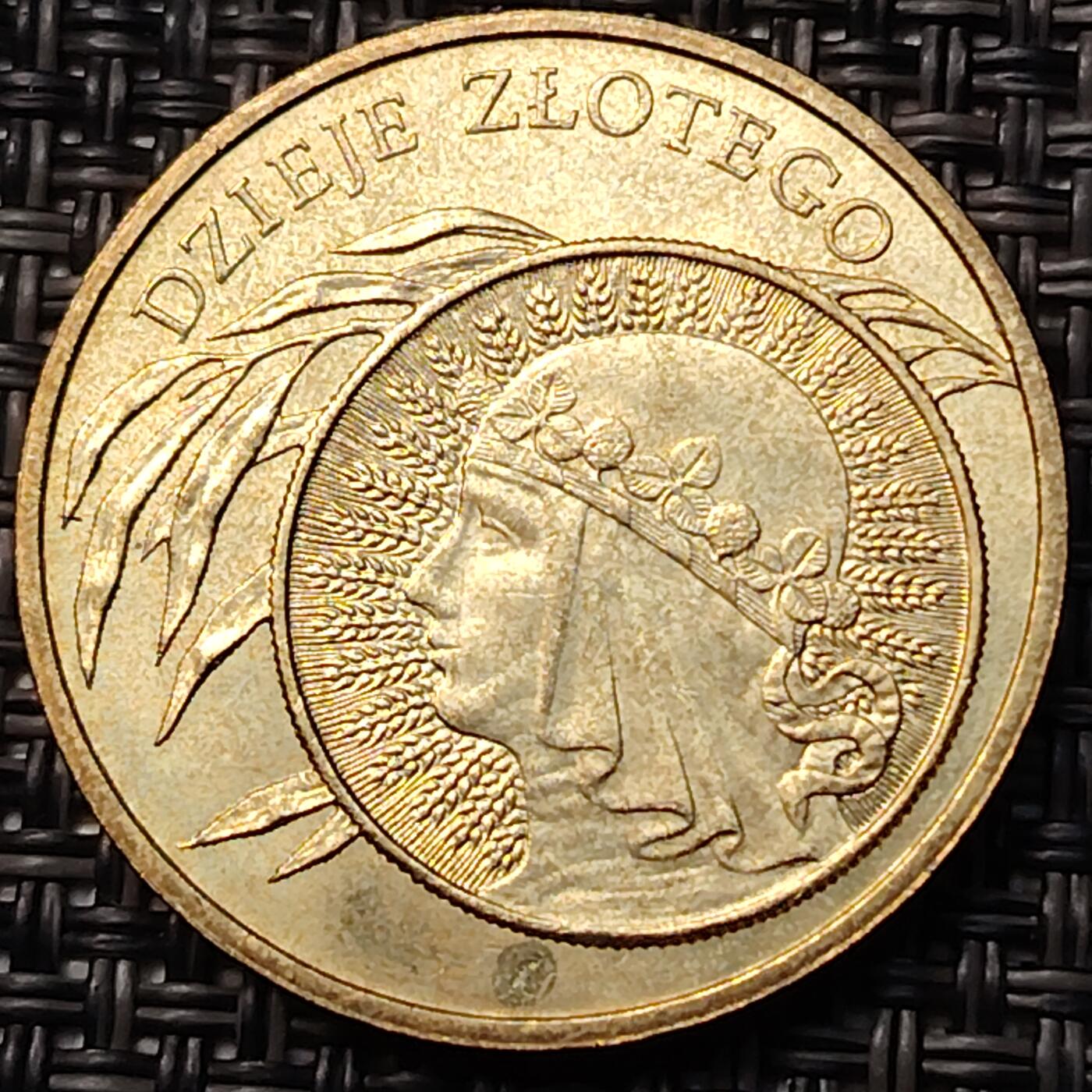 布加迪🐬～世界钱币(上海)🌾第 262 期 /  各国套币和散币 波兰🇵🇱 2006年 历史上的货币币中币 2兹罗提纪念铜币