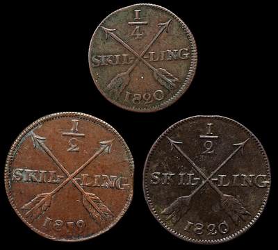 修遠堂世界钱币第九十五期 - 19世纪瑞典老铜币3枚