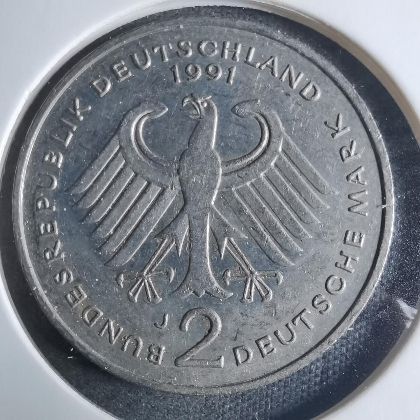 沼泽如烟--第917场 德国1948年2马克