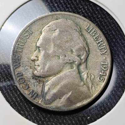 KK钱币收藏小铺 （套币 好品/批量散币 银币）专场  2月预留时间 周末发货 -  1945美国5分银币S厂