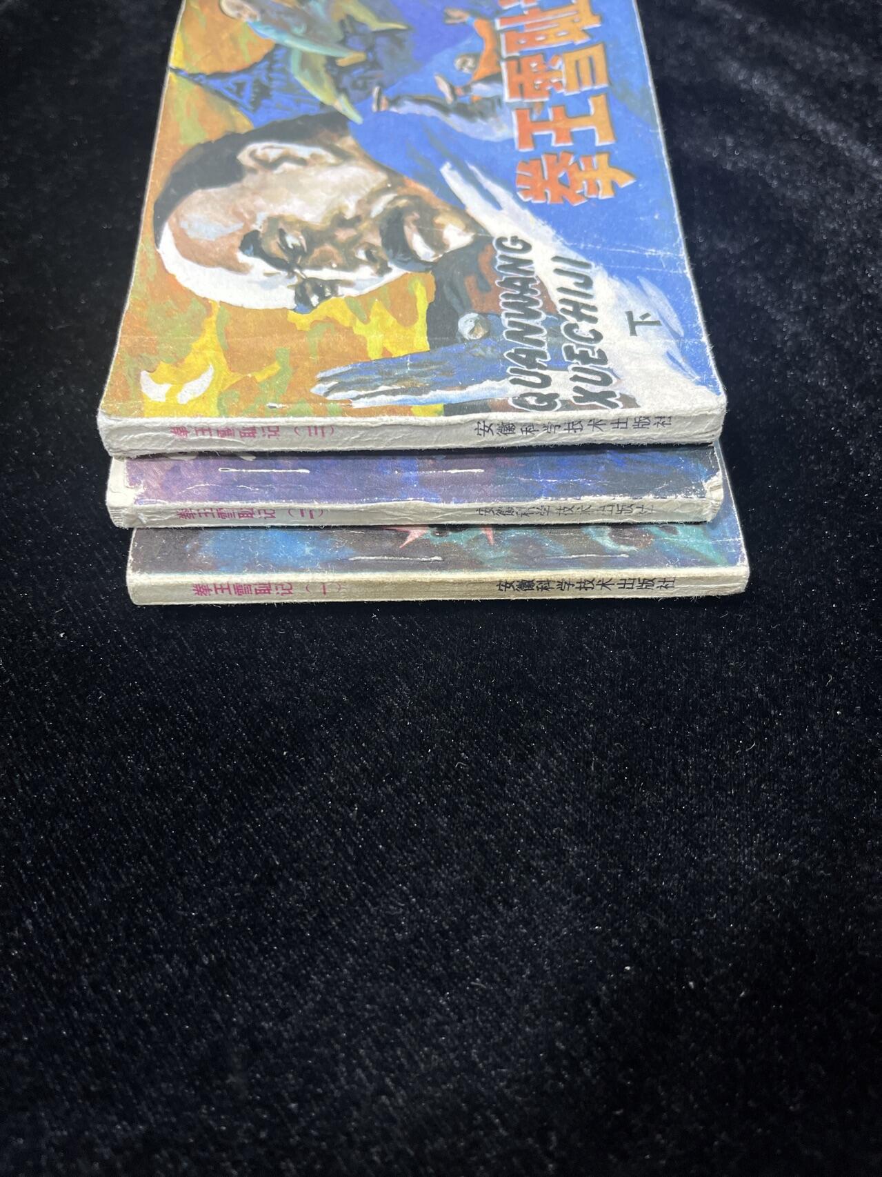 顺昌连环画拍卖（第三期） 拳王雪耻记3本全套