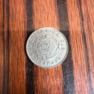 泡泡币外币第三十六场可代拍15038385335微信 - 哥斯达黎加硬币。