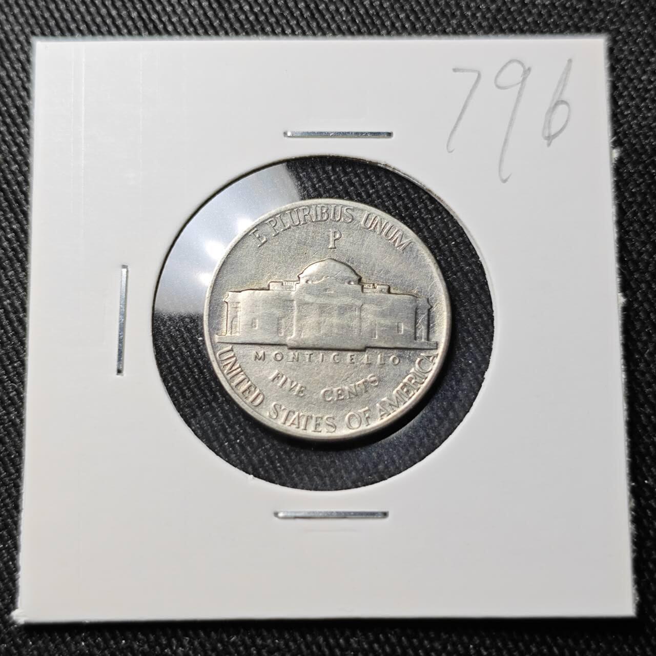 KK钱币收藏小铺 （套币 好品/批量散币 银币）专场  2月预留时间 周末发货  1943美国5分银币 P厂