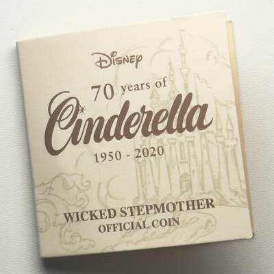 ＜小葵钱铺＞第66期·散币·银币场·满200包邮，不寄存·12月1号发货 - 〈发行量19999〉库克群岛2020年灰姑娘70周年25分彩色类精制纪念币