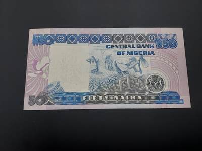 博彦收藏   12月8日 8点 钱币专场 - 尼日利亚 50 UNC