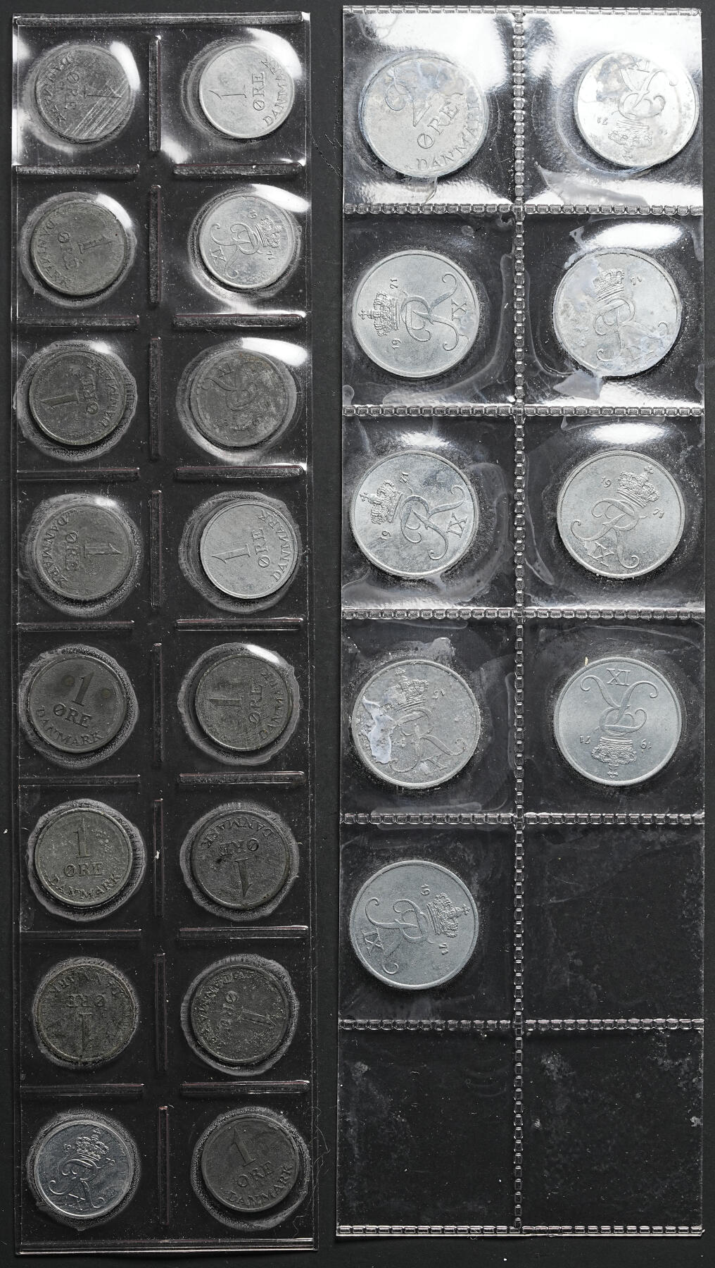 修遠堂世界钱币第九十五期 外国现代币一组108枚 主要是丹麦 含有少量美国，冈比亚，澳大利亚，瑞典