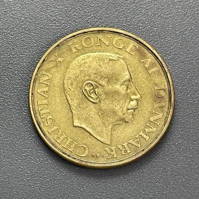 回流1130 - 丹麦1946年1克朗铜币 克里斯蒂安十世
