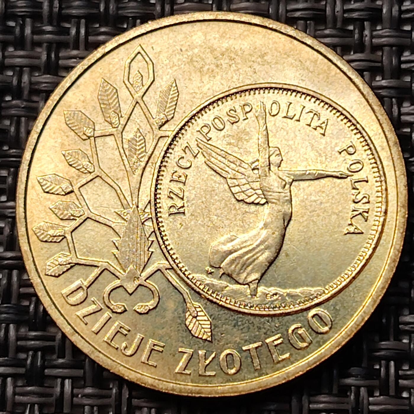 布加迪🐬～世界钱币(上海)🌾第 262 期 /  各国套币和散币 波兰🇵🇱 2007年 历史上的货币币中币 2兹罗提纪念铜币