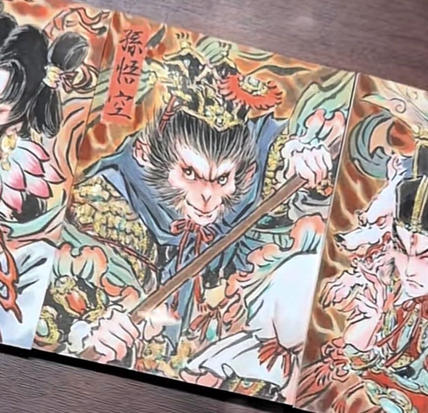 秋萤阁第34期 (11月30日周日晚上23点截拍，欢迎竞拍) 0佣金！ 彫仙手绘 孙悟空 燎原打榜第一名奖励 齐天大圣 中国神话第一人 收藏价值拉满