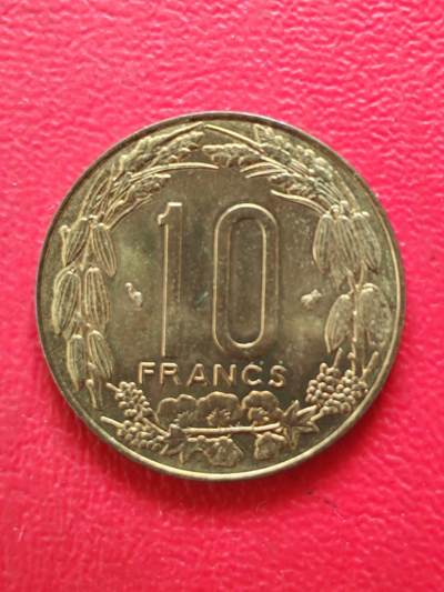 【云涧收藏】第八十一场 - 中非1996年10法朗