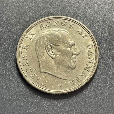 回流1130 - 丹麦1972年5克朗大镍币33mm 弗雷德里克九世