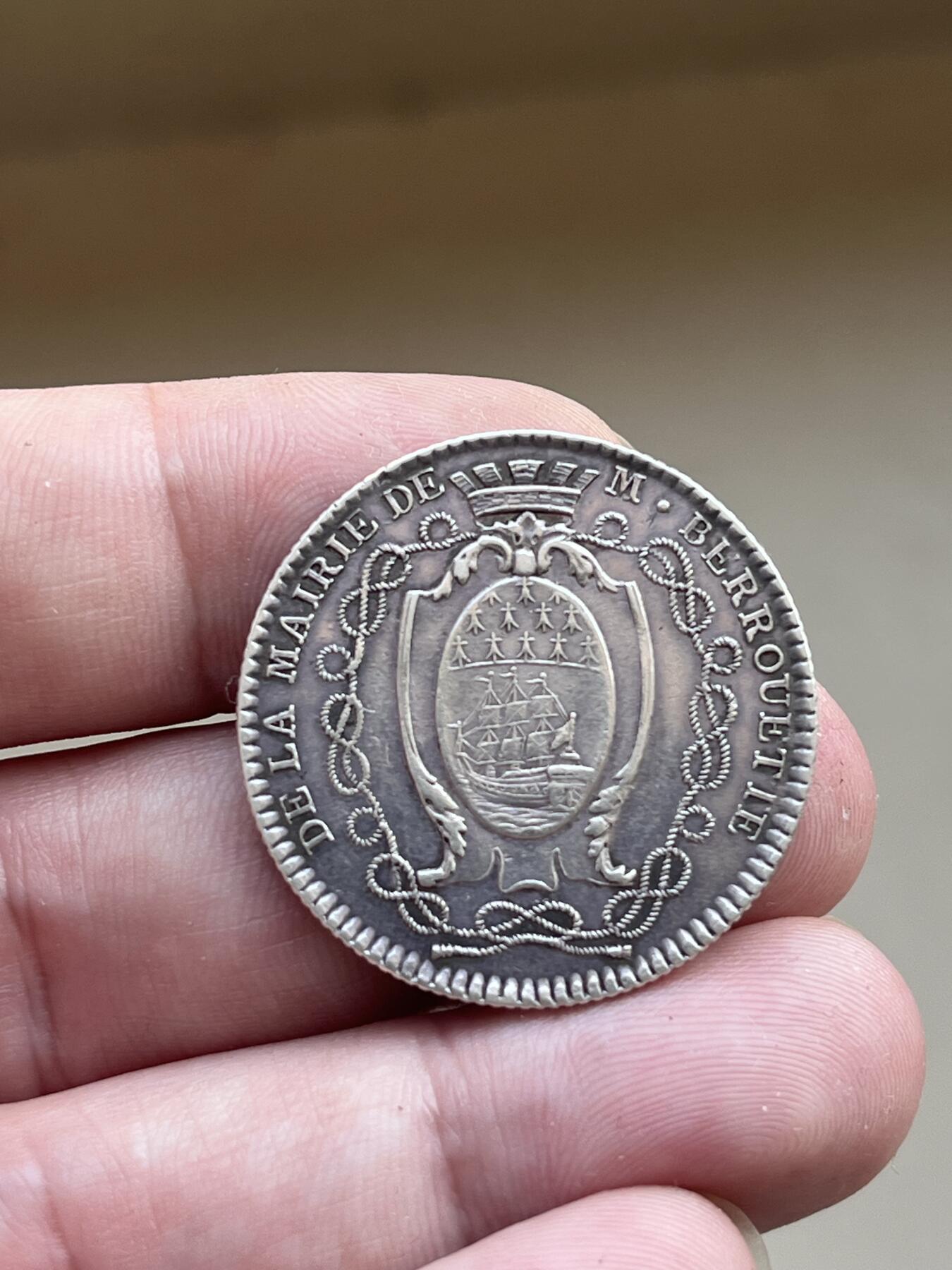 1782-1783法国早期贸易银币