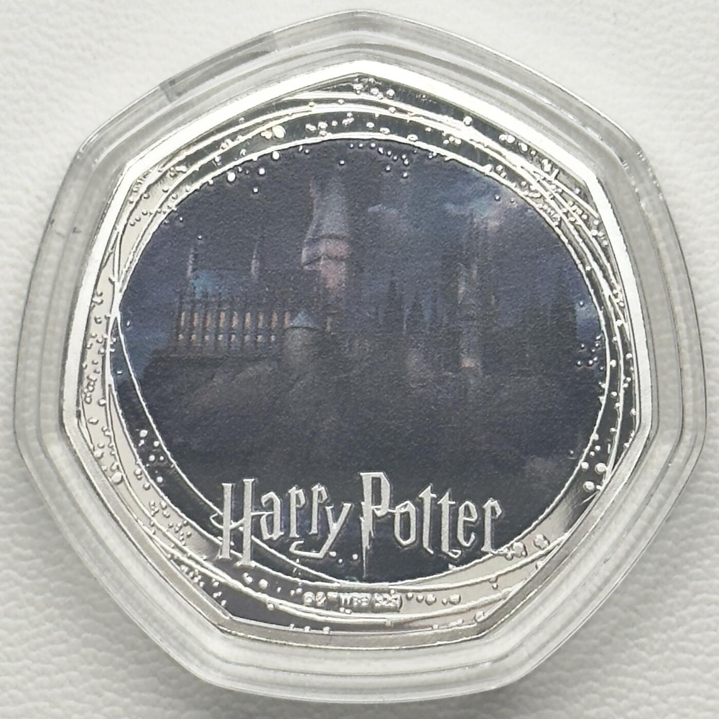 ＜小葵钱铺＞第66期·散币·银币场·满200包邮，不寄存·12月1号发货 〈发行量499〉所罗门群岛2025年哈利波特·霍格沃茨50分卡装镀银类精制纪念币