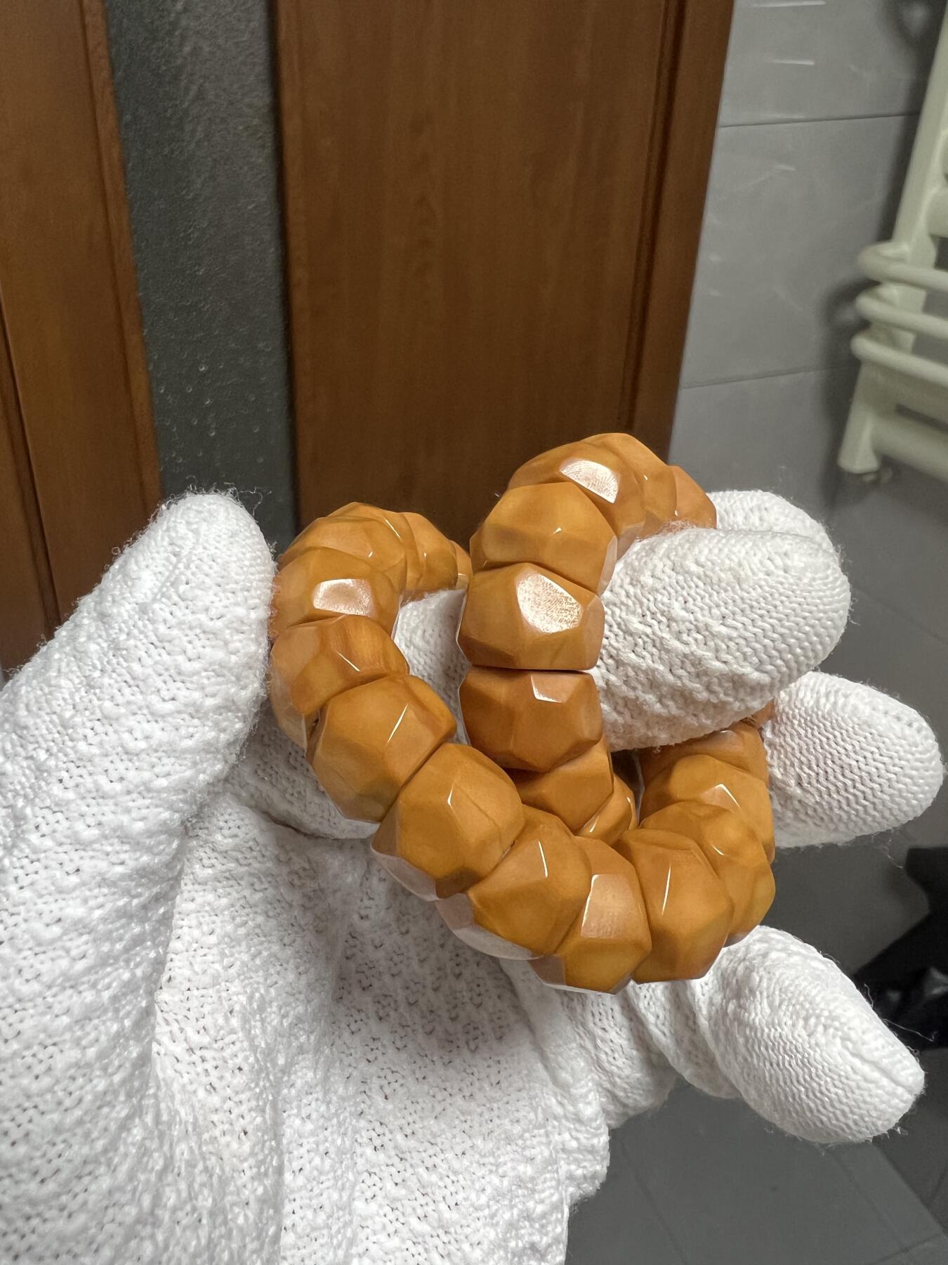 零元拍：猴头钻石切手串14MM，润到没朋友