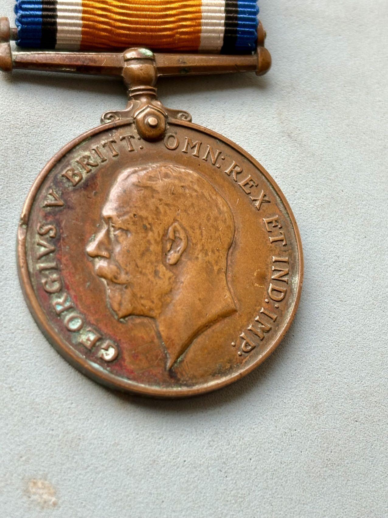 盛世勋华——号角文化勋章邮票专场拍卖第294期 英国一战战争奖章 华工铜版 带边铭 授予中国劳工团 CHINESE LABOR