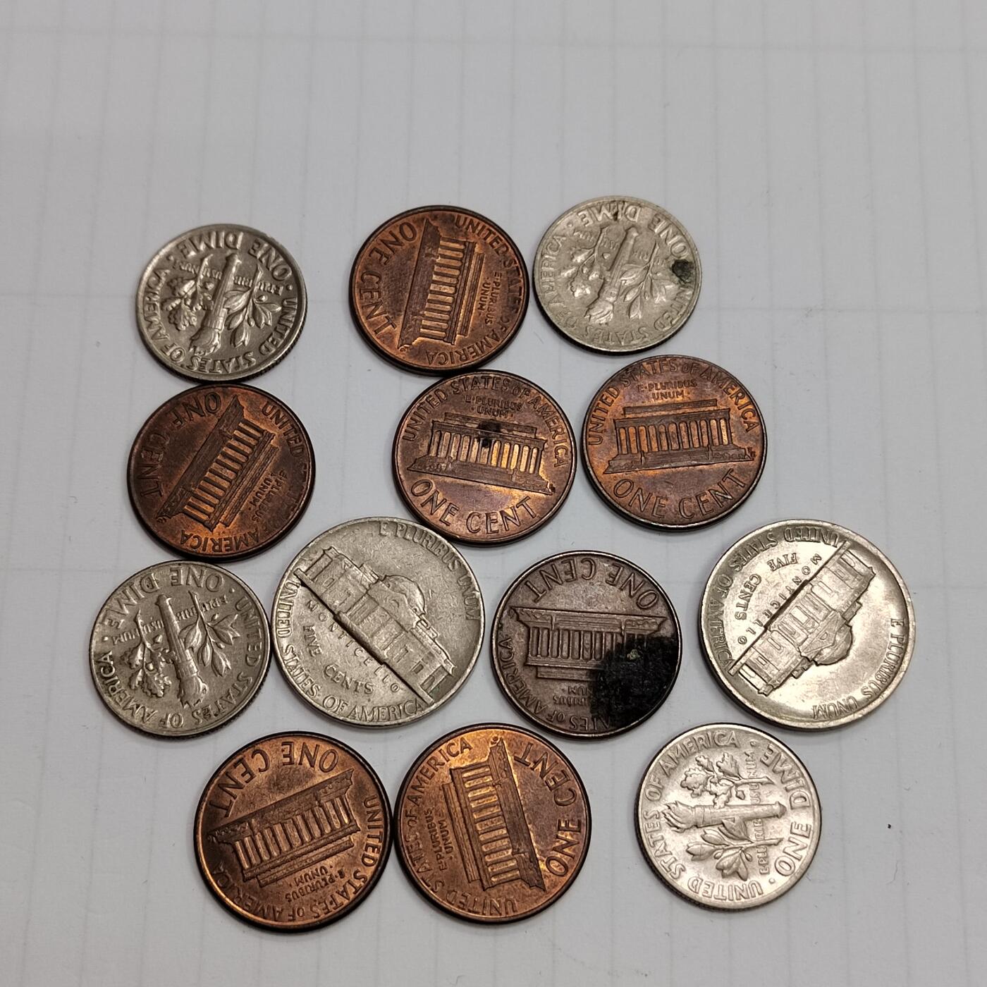 PCAI钱币29-626  民国纸币与钱币小专场 美分