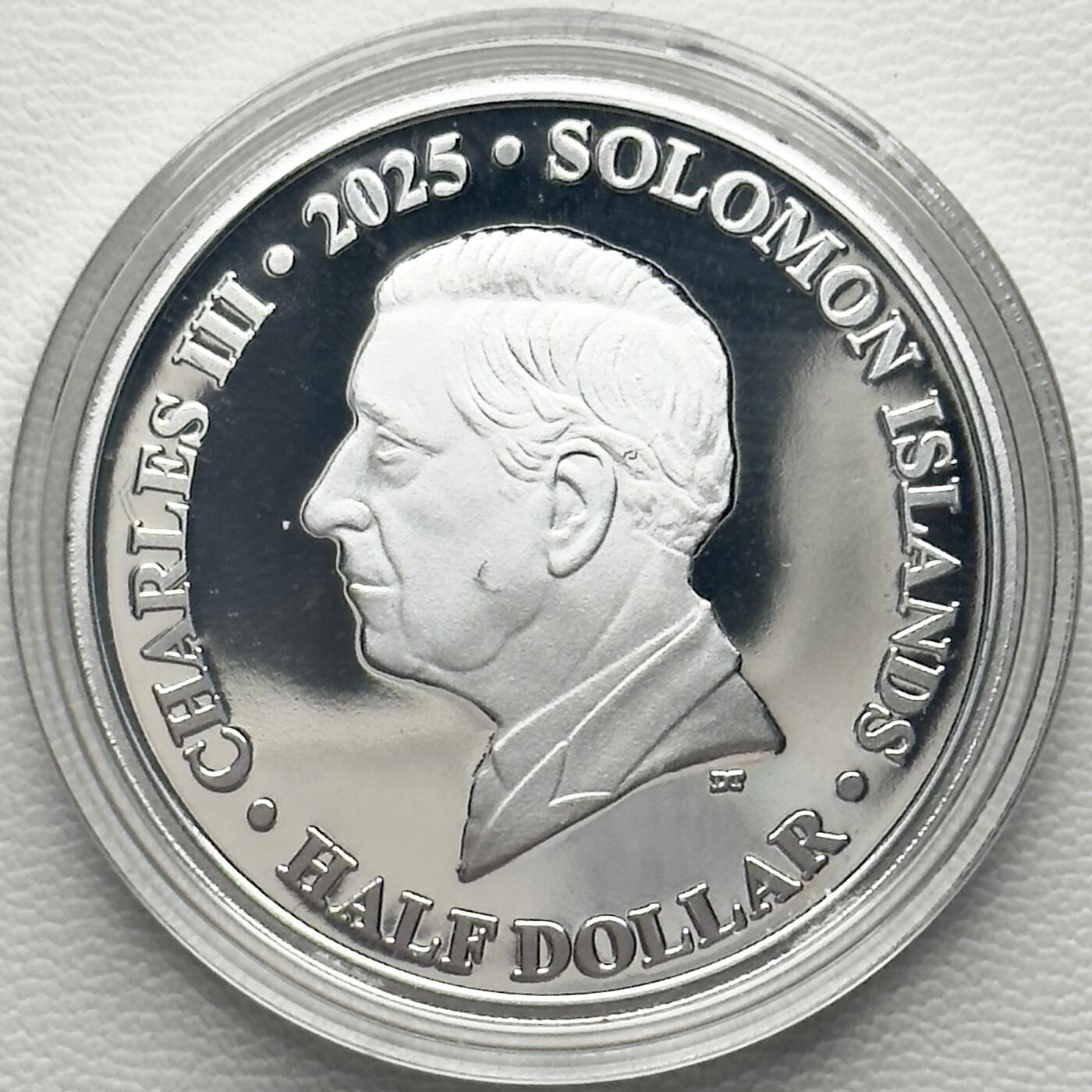 ＜小葵钱铺＞第66期·散币·银币场·满200包邮，不寄存·12月1号发货 所罗门群岛2025年星球大战1/2元类精制纪念币