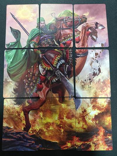 天玑星卡拍第144期《12.1周一截拍》持续收拍收评中 满赠卡需备注 - 燎原三国 关羽 九拼普卡