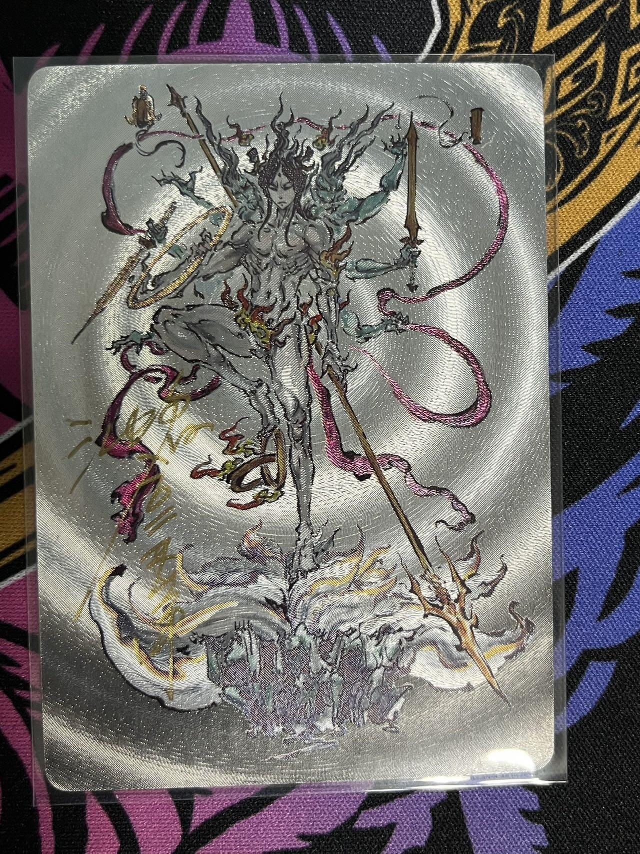 卡牌杂货铺专场拍卖第一场 11.29周六晚10:00截拍 【亲签】启读文化 沈鑫 哪吒·三头八臂 限编亲签特卡 178/200