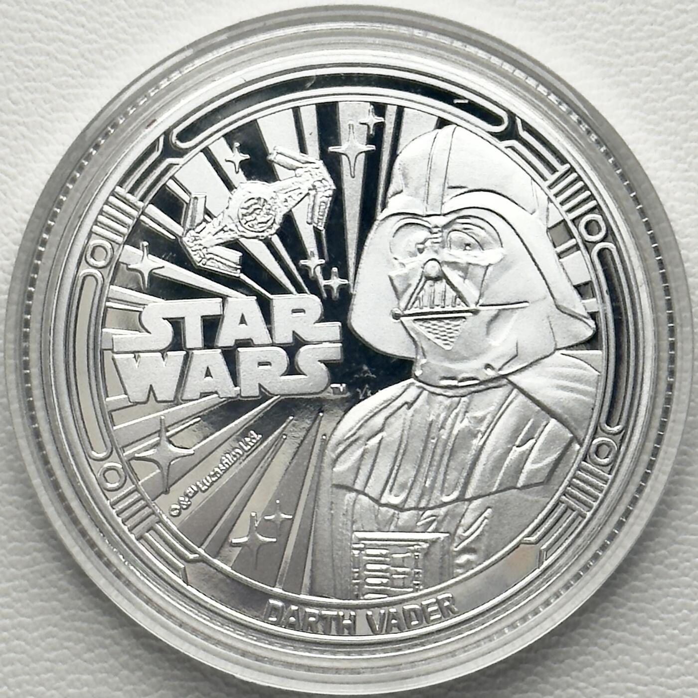 ＜小葵钱铺＞第66期·散币·银币场·满200包邮，不寄存·12月1号发货 所罗门群岛2025年星球大战1/2元类精制纪念币