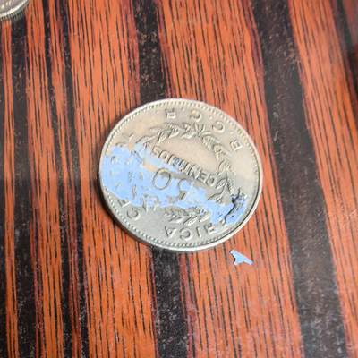 泡泡币外币第三十六场可代拍15038385335微信 - 哥斯达黎加硬币。