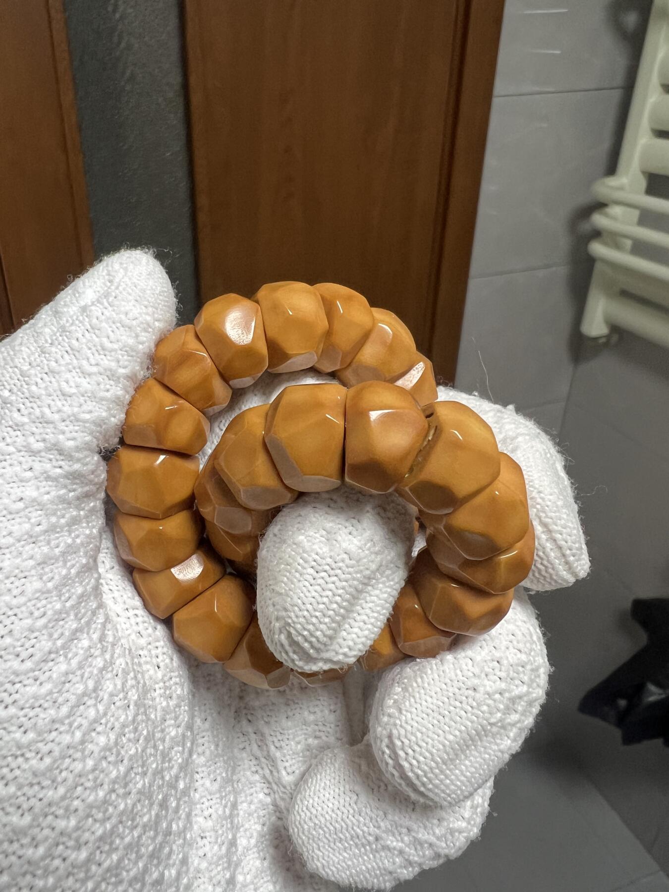 零元拍：猴头钻石切手串14MM，润到没朋友