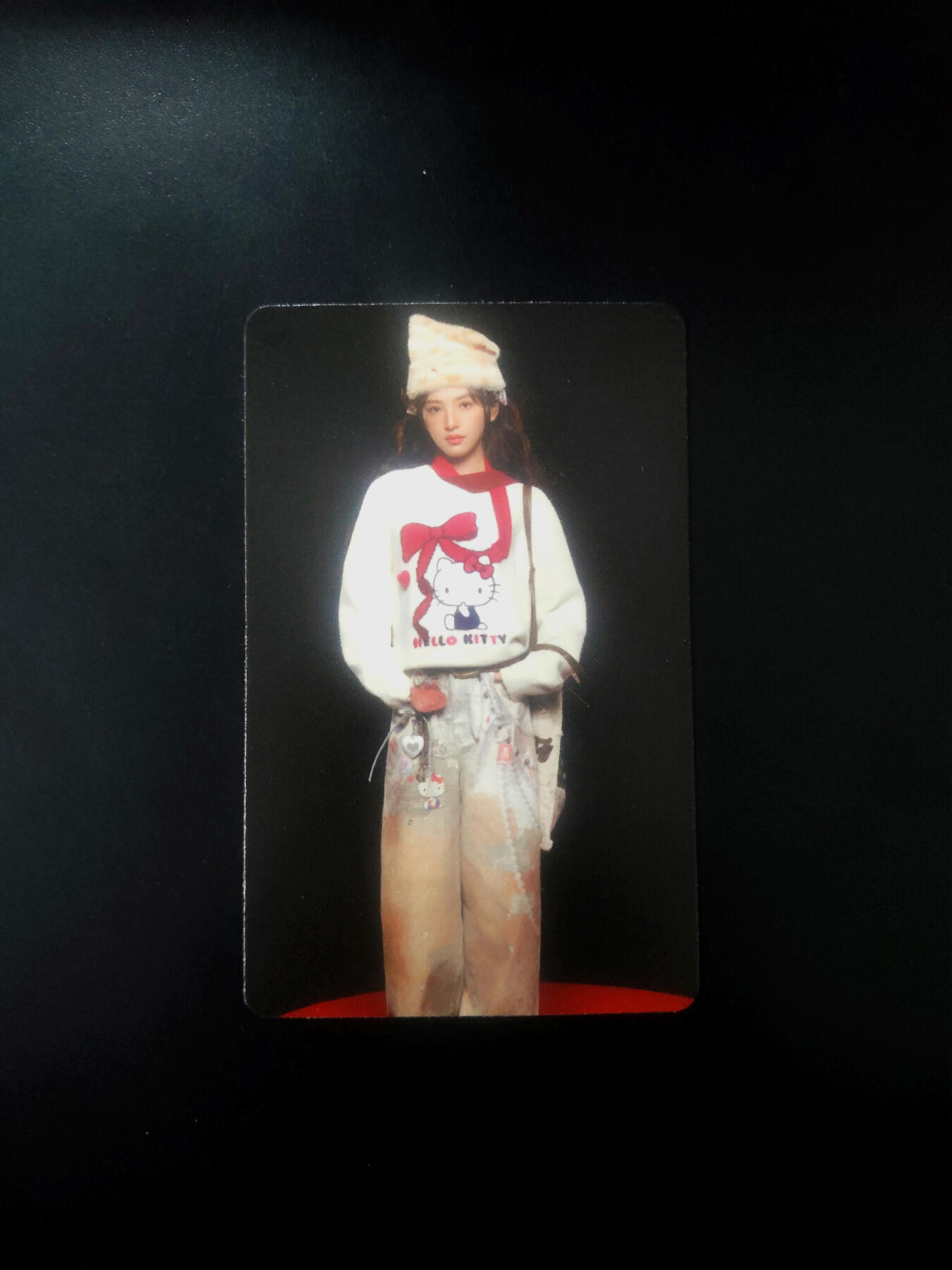 琦卡当当铺≯第23期★★回馈活动~买卖全部0佣金★★~【9点40结束】扫码加群抽[包邮券]~周六结束 联名KT猫-章若楠-自制小卡-1张