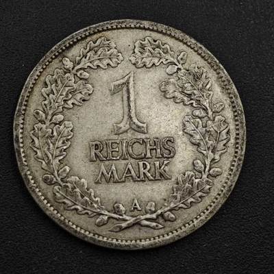 【淘币小摊】限时拍第八百一十二拍  小银币场  满百包邮可预留两周  周一统一发货  - 德国1926年1马克银币