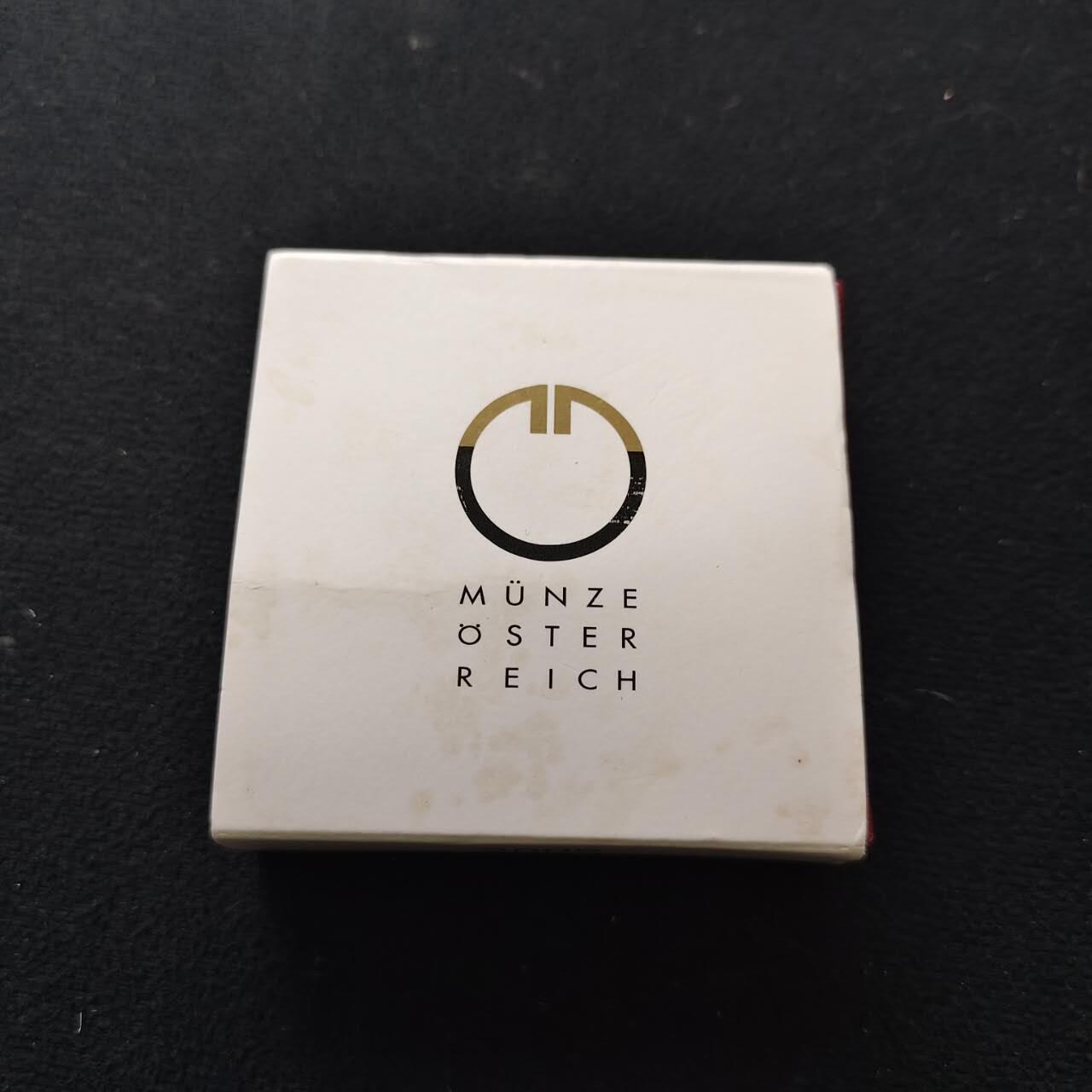 【全场包邮】纯粹捡漏拍483场（免费代拍第20场） 奥地利2009年20欧元未来的铁路纪念银币-盒证全