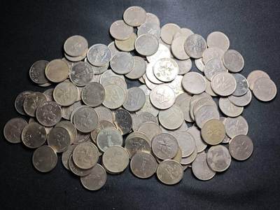 KK钱币收藏小铺 （套币 好品/批量散币 银币）专场  2月预留时间 周末发货 -  香港1元126枚一组