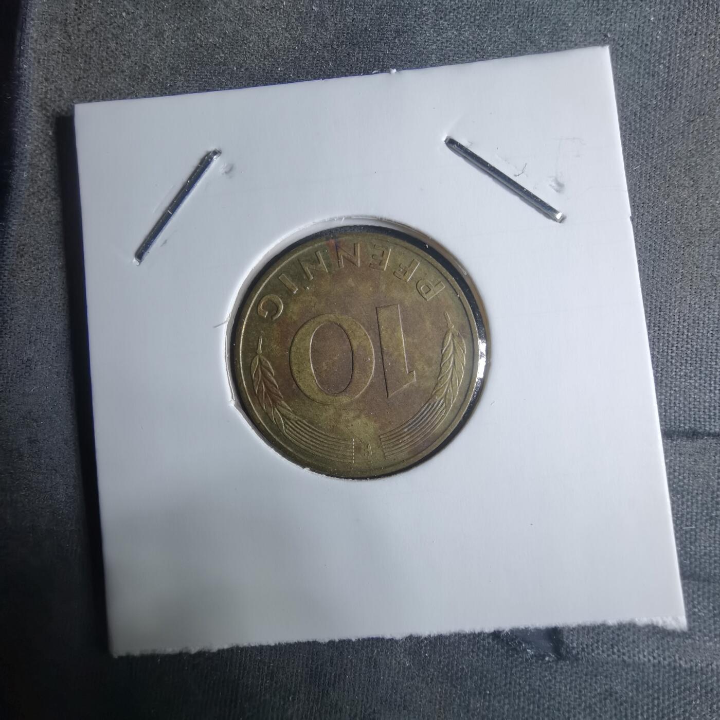 沼泽如烟--第917场 德国1991年10芬尼