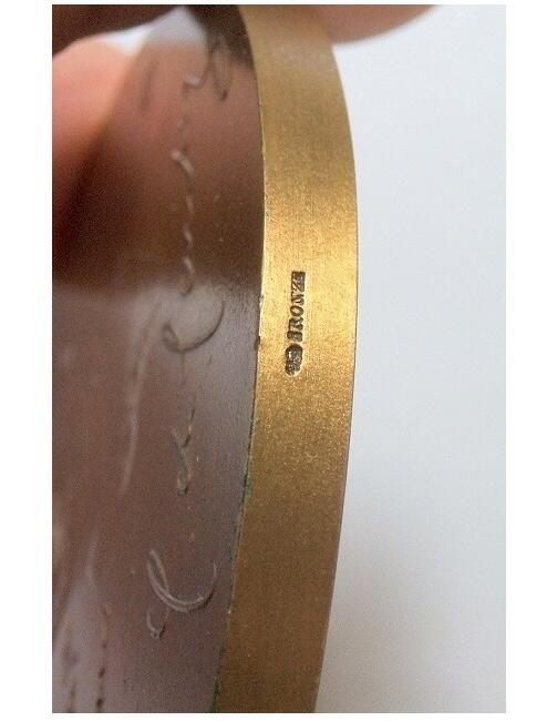 【艺术】法国艺术大章 戴高乐稀见青年像+故居高浮雕精制超大铜章 78MM 230克