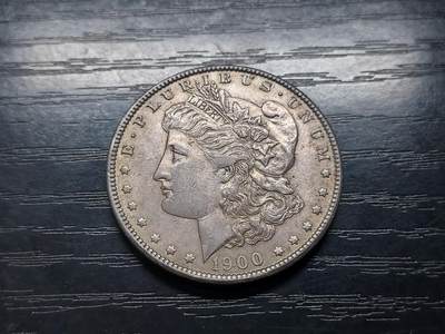 博彦收藏   12月3日 8点 钱币专场 - 1900美国摩根银币一枚