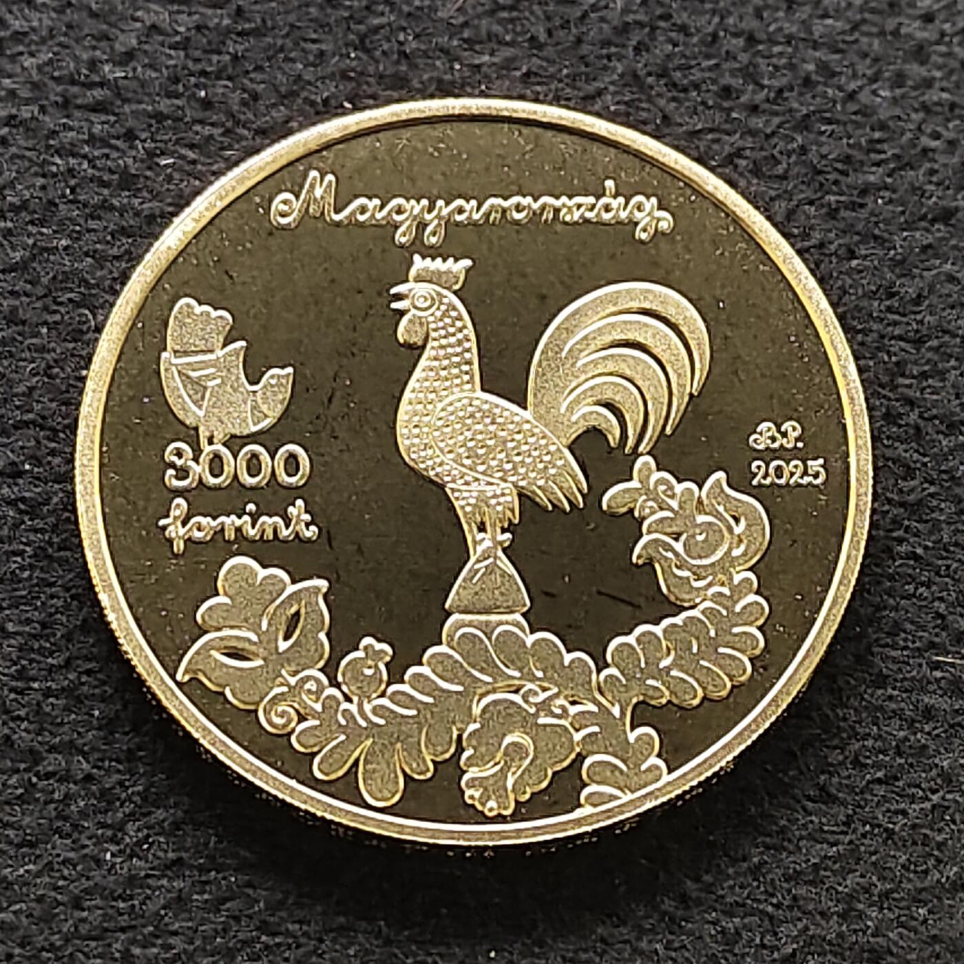 【全场包邮】纯粹捡漏拍483场（免费代拍第20场） 匈牙利2025年3000福林民间故事勤奋与懒惰的女孩PL纪念币