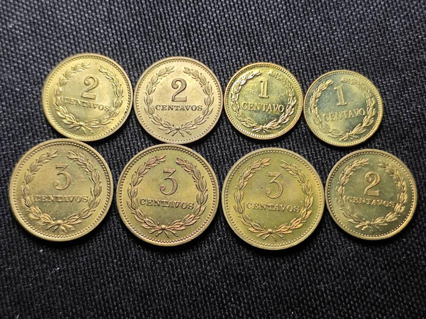 KK钱币收藏小铺 （套币 好品/批量散币 银币）专场  2月预留时间 周末发货  萨尔瓦多一组14枚 好品