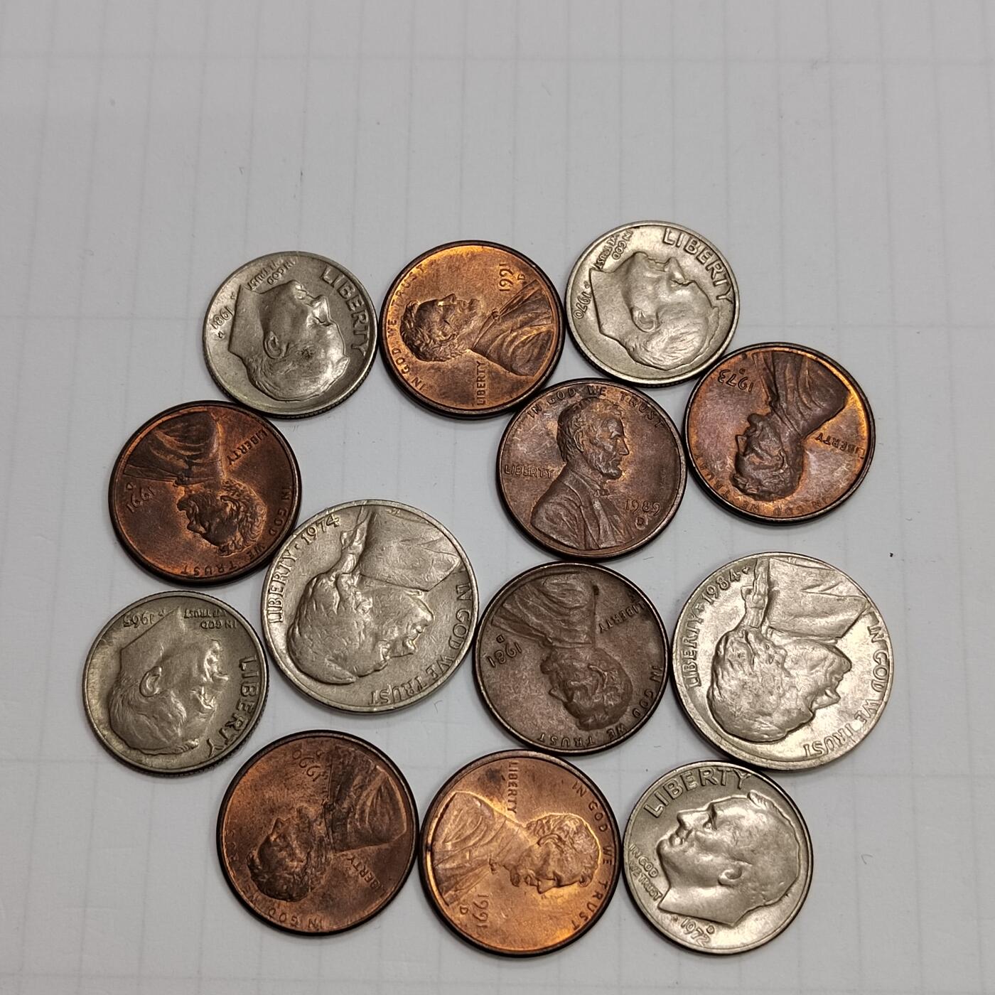 PCAI钱币29-626  民国纸币与钱币小专场 美分