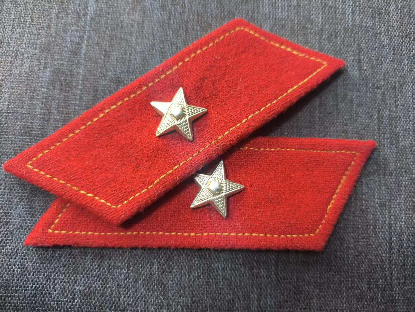 罗岚⭐新藏⭐特惠专拍第一场-分享拍场赚佣 su-M55式星星领章 品美