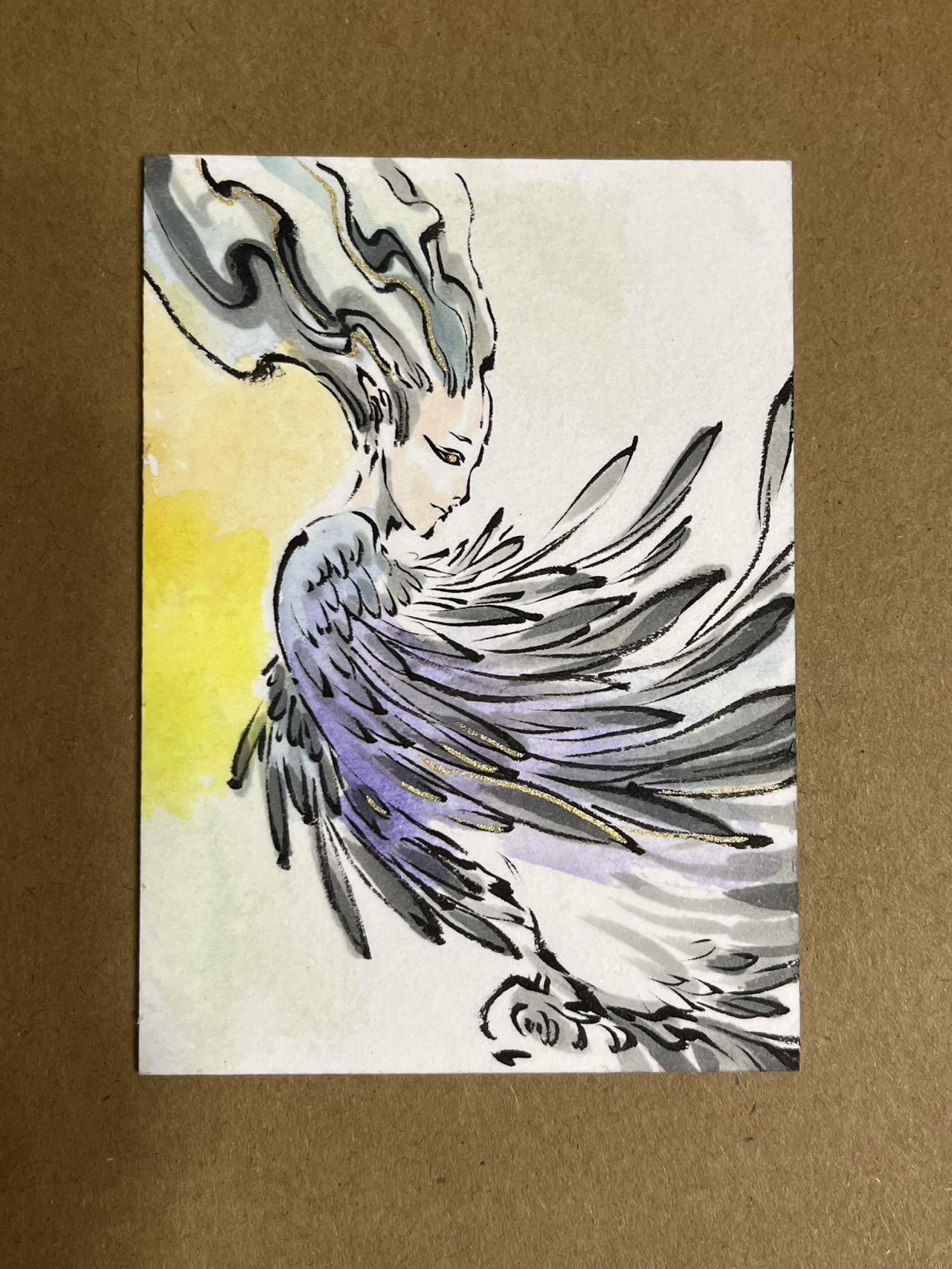 卡牌杂货铺专场拍卖第一场 11.29周六晚10:00截拍 【简绘】启读文化 沈鑫 山海经简绘卡