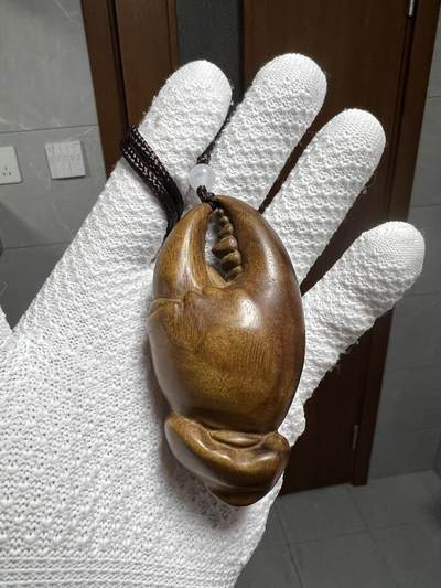 零元拍：金丝楠 马上有钱 雕件手把件小金块，满手留香金丝流溢。80/31/40MM - 零元拍：金丝楠 马上有钱 雕件手把件小金块，满手留香金丝流溢。80/31/40MM