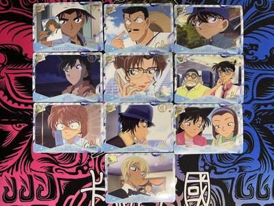 卡牌杂货铺专场拍卖第一场 11.29周六晚10:00截拍 - 【裸卡】卡游 名侦探柯南 洞悉包第五弹 PTR一套10张 未撕膜-3