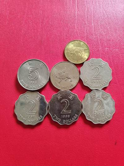 【云涧收藏】第八十一场 - 香港7枚