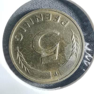 沼泽如烟--第917场 - 德国1991年5芬尼