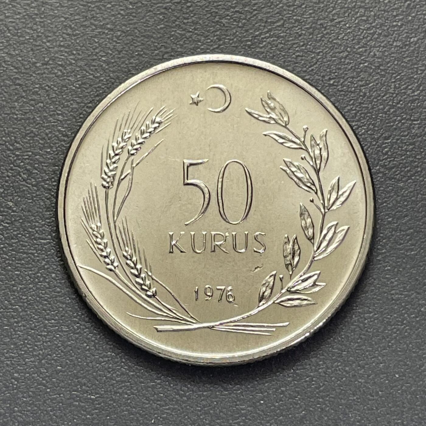 回流1130 全新土耳其1976年50库鲁 女性传统服饰