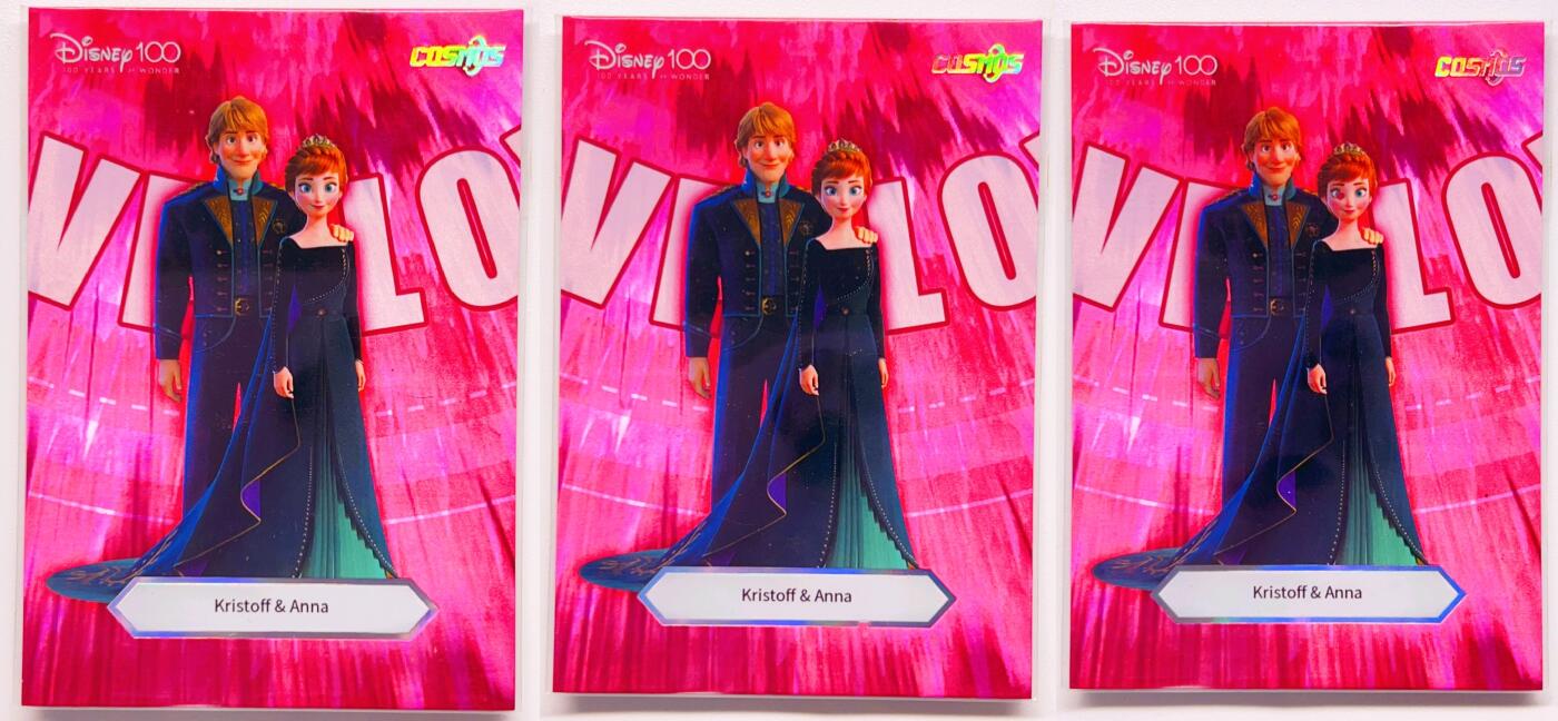 卡有江湖粉丝专场第四期（持续收拍，送拍联系我哦）  卡卡沃 2023年迪士尼100周年全明星系列收藏卡 拼图3张