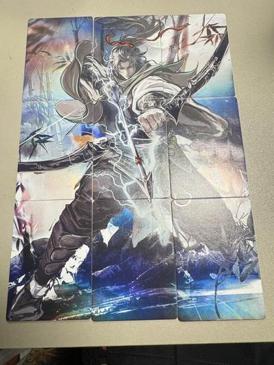 秋萤阁第34期 (11月30日周日晚上23点截拍，欢迎竞拍) 0佣金！ - 趣卡社九宫拼图-花荣