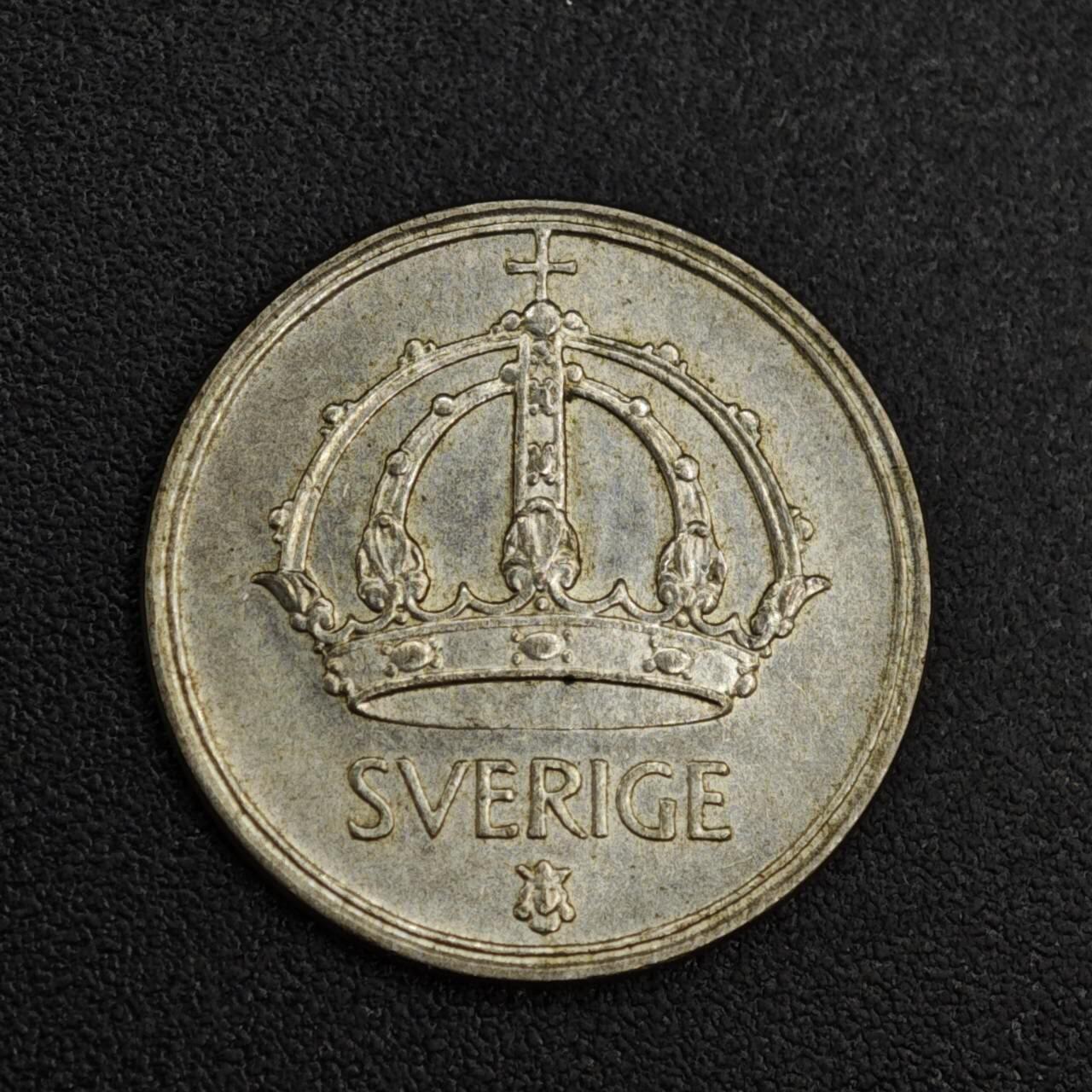 【淘币小摊】限时拍第八百一十二拍  小银币场  满百包邮可预留两周  周一统一发货  瑞典1950年10欧尔银币