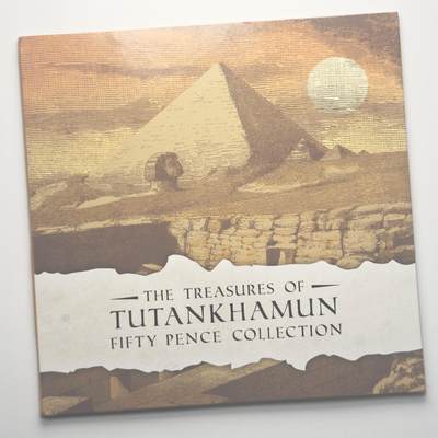＜小葵钱铺＞第66期·散币·银币场·满200包邮，不寄存·12月1号发货 - 马恩岛2023年图坦卡蒙陵墓发现100周年50便士卡装套币