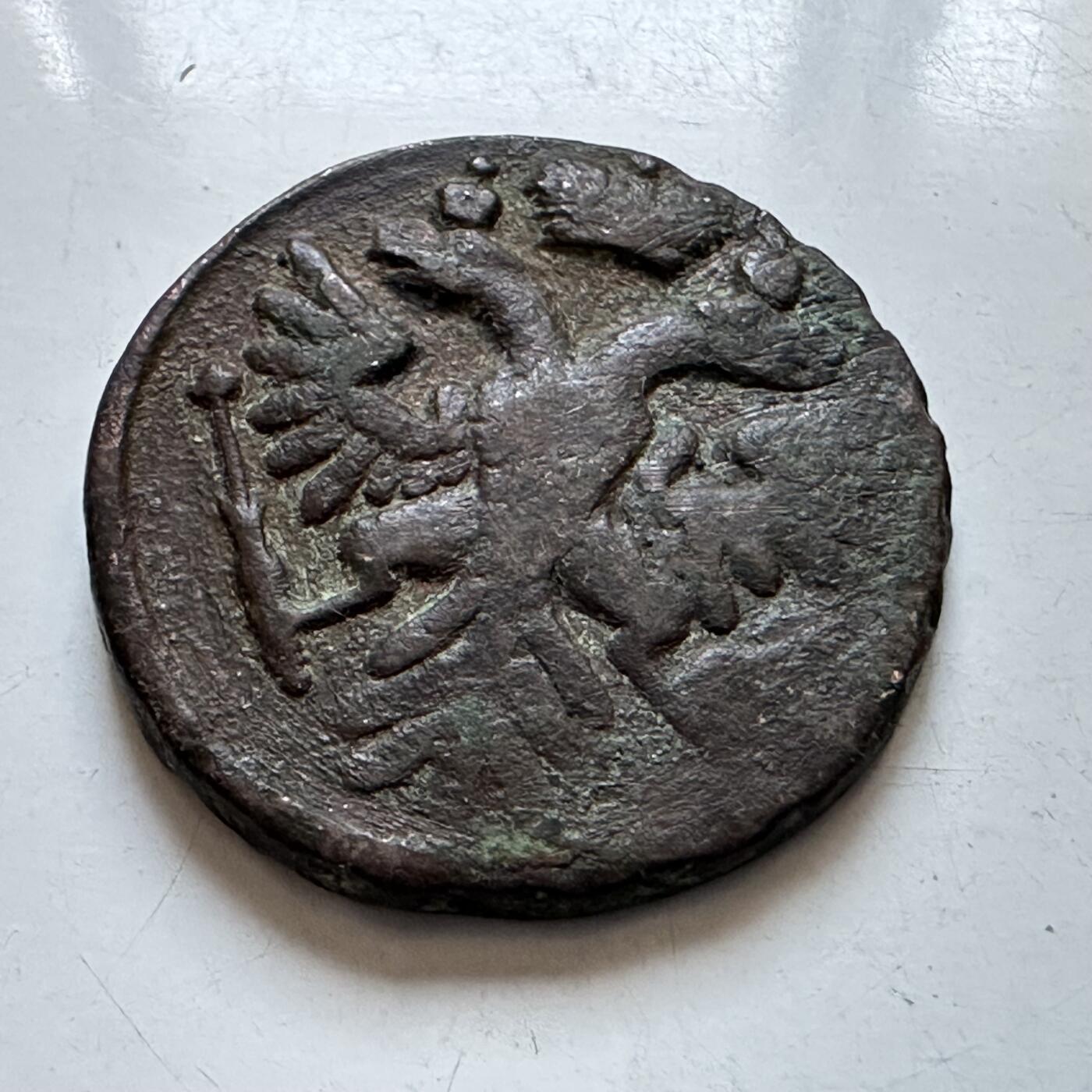 🌹外币初藏🌹🐯2025年第134场  每周二四六晚8️⃣点 接代拍 沙俄1741年伊凡六世一戈比铜币 执政2年 少见