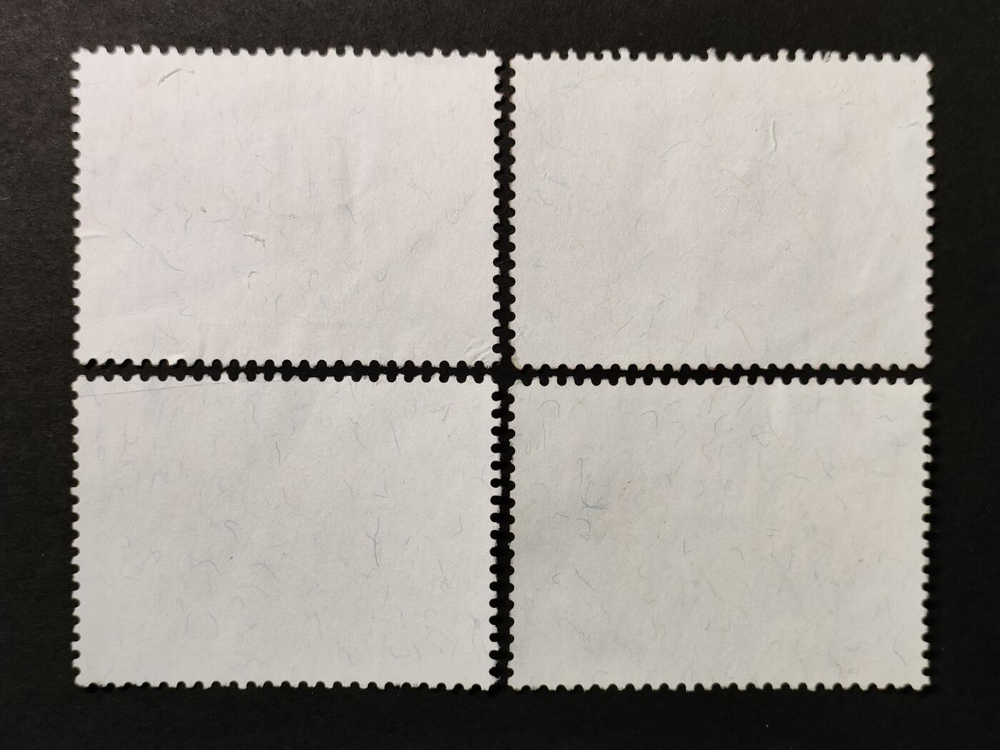 ↓君缘收藏665期☞钱币邮品↓无佣金、可寄存、满30元包邮  特397，1999年升平乐事古画邮票4全